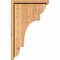 Ekena Millwork New Brighton Smooth Corbel w/Backplate, Western Red Cedar, 7 1/2"W x 14"D x 22"H COR08X14X22NEB01SWR - alternate 4